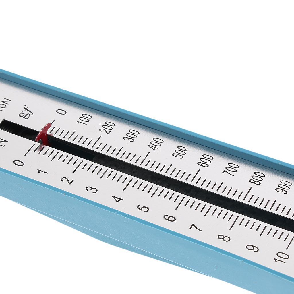 10N Newton Force Meter Dynamometer Spring Balance Physics Experimental Tool with a Zero Adjuster