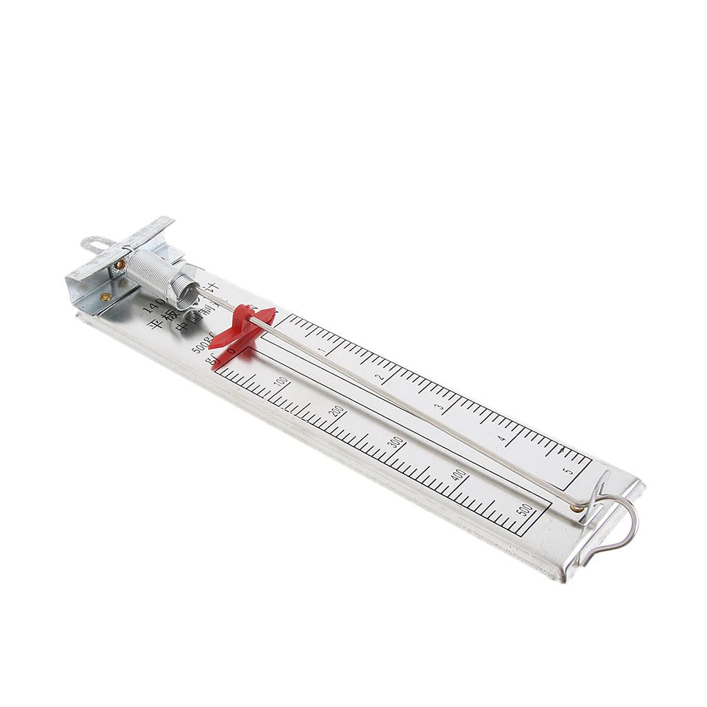 5N Physics Newton Force Meter Spring Dynamometer Spring Dual Scale Balance 20cm Length