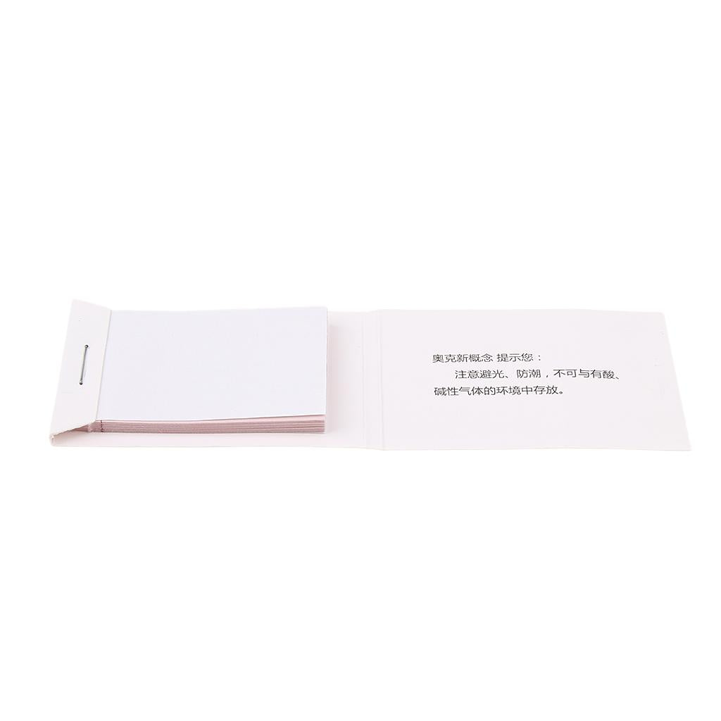 40pcs Red Litmus Paper Pack Alkalinity Testing Chemistry Experiment Teaching