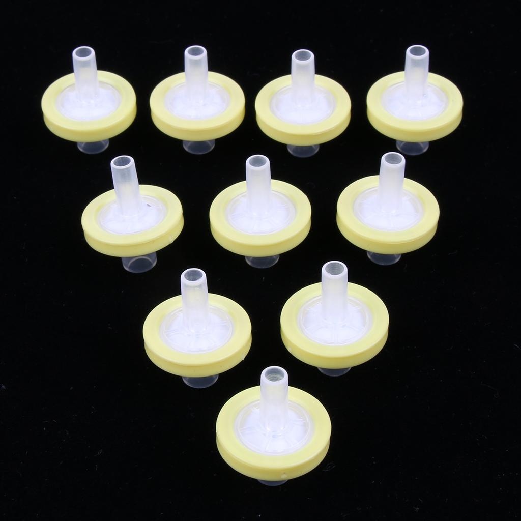 10 Pieces Scientific Disposable Lab Driven Filter Membrane MCE 13mm 0.22um