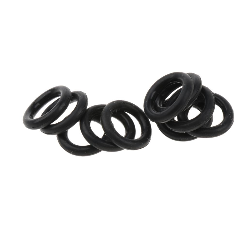 10 Pieces Rubber Seal Ring for Stirring Rod Stirrer Mixer Shaft 7×11mm