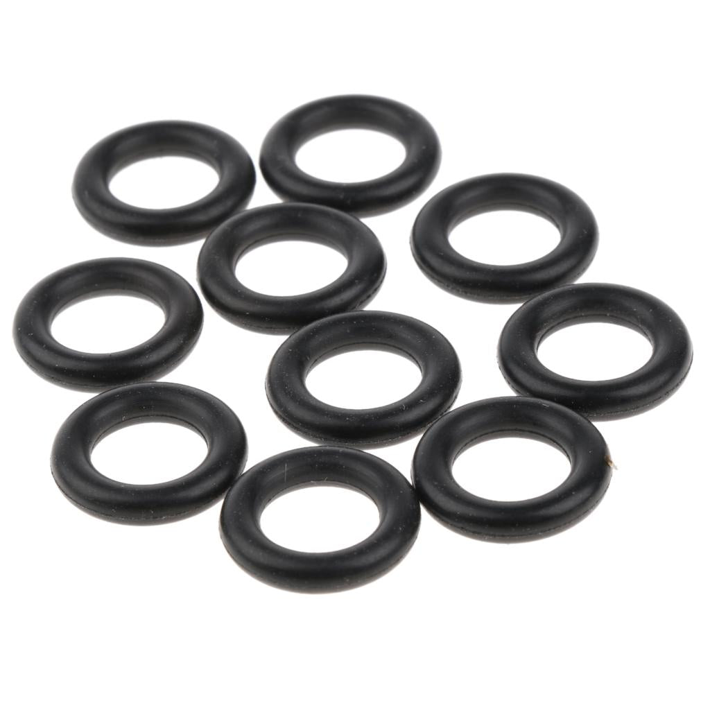 10 Pieces Rubber Seal Ring for Stirring Rod Stirrer Mixer Shaft 9×15mm