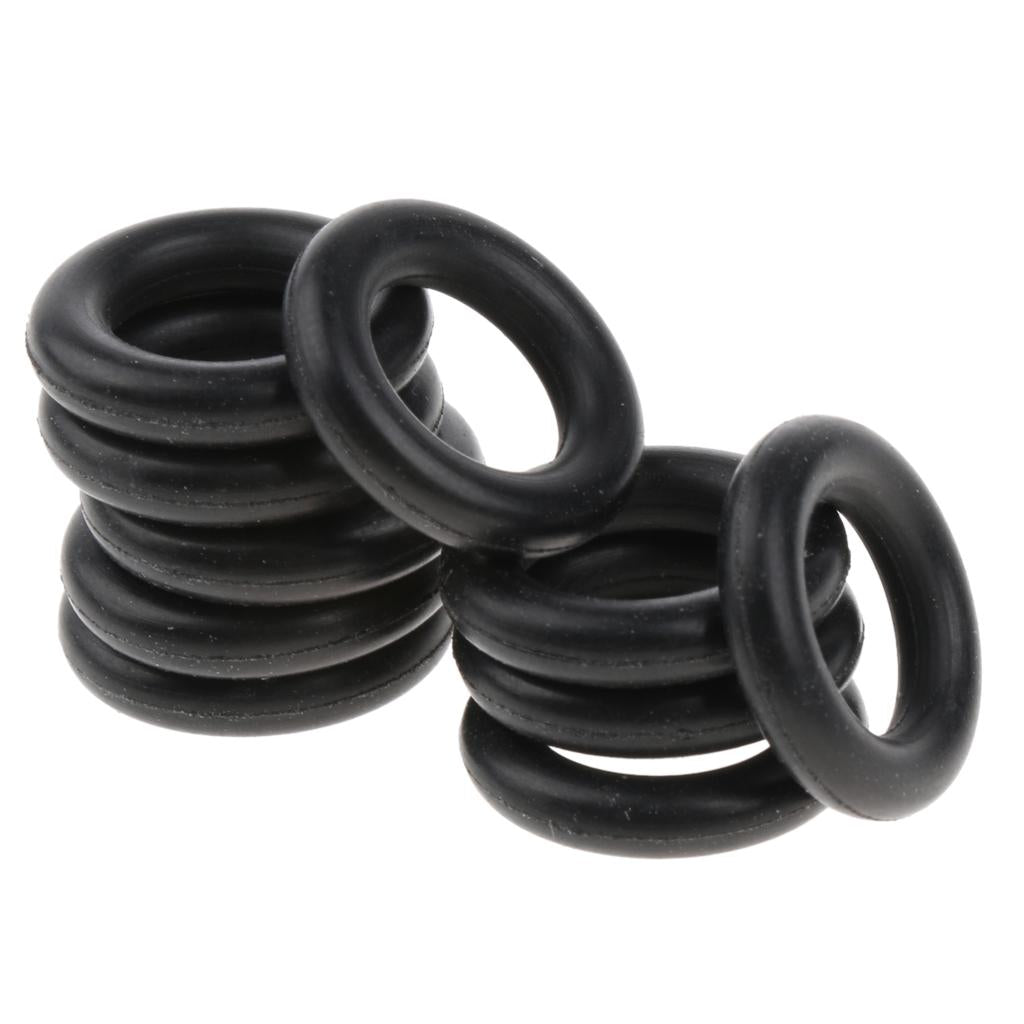 10 Pieces Rubber Seal Ring for Stirring Rod Stirrer Mixer Shaft 9×15mm