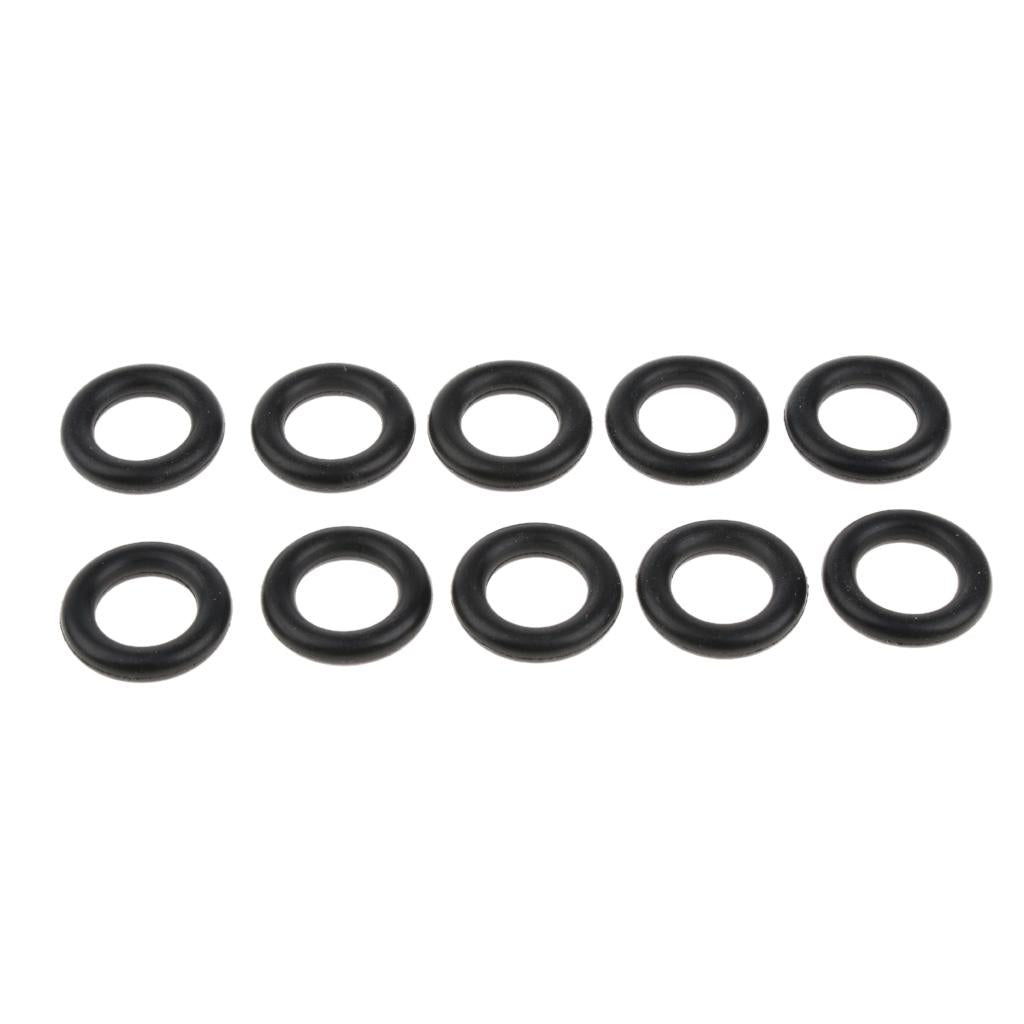 10 Pieces Rubber Seal Ring for Stirring Rod Stirrer Mixer Shaft 9×15mm