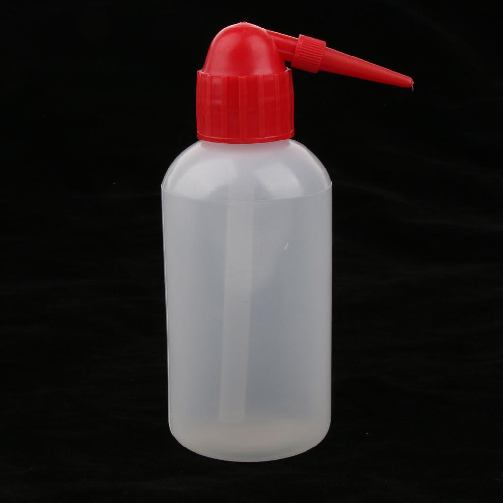 250ml Plastic Graduated Lab Safety Wash Bottle Tattoo Squeeze Wash Bottle