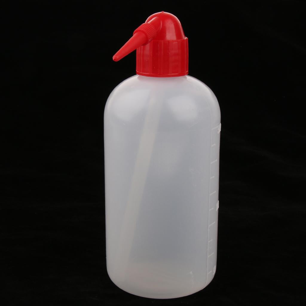 500ml Plastic Graduated Lab Safety Wash Bottle Tattoo Squeeze Wash Bottle