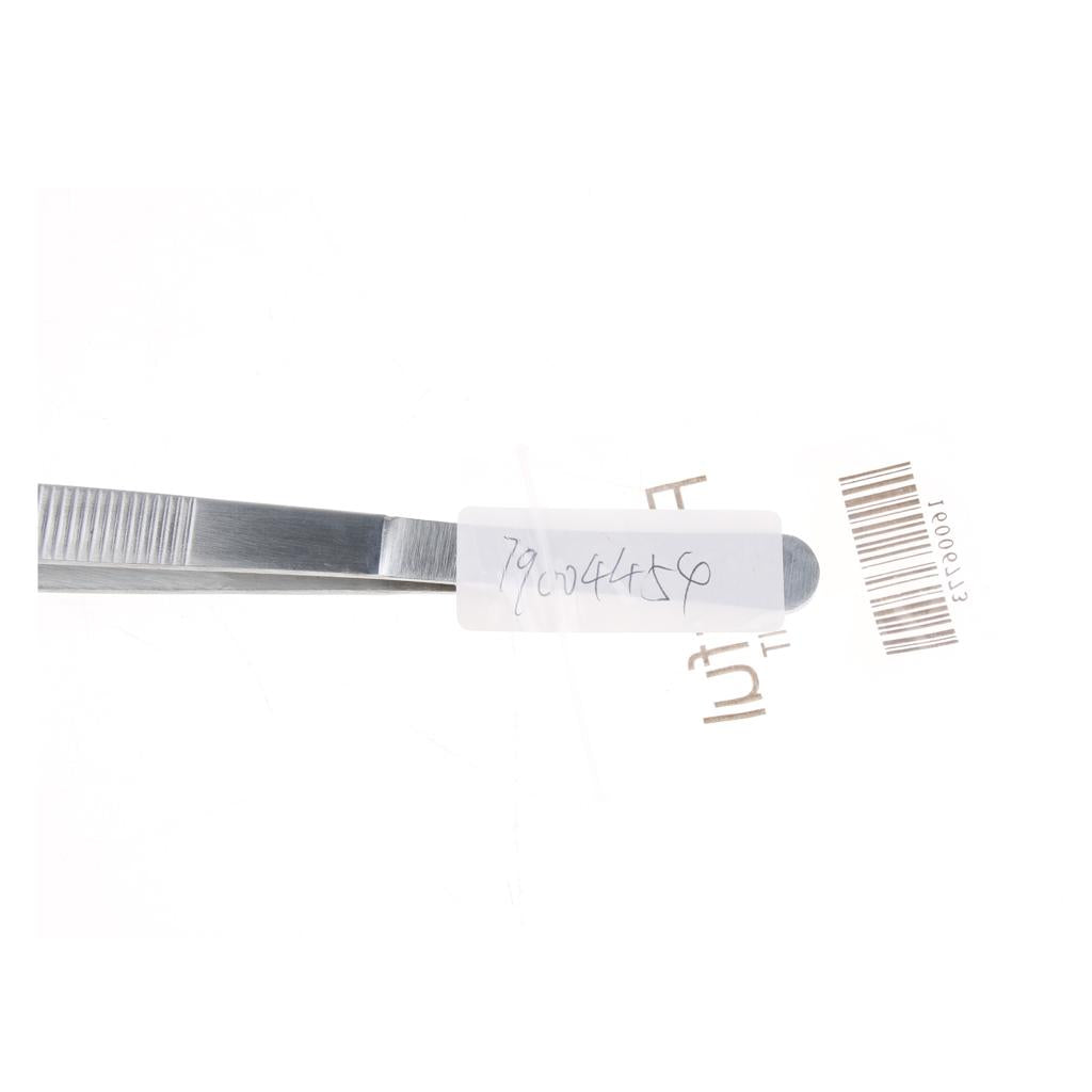 Long Stainless Steel Straight Tweezers for Detailed Work Laboratory 250mm