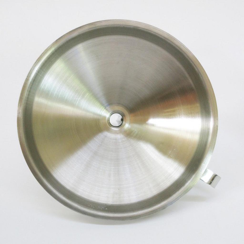 11-15cm Stainless Steel Funnel with Strainer 13cm