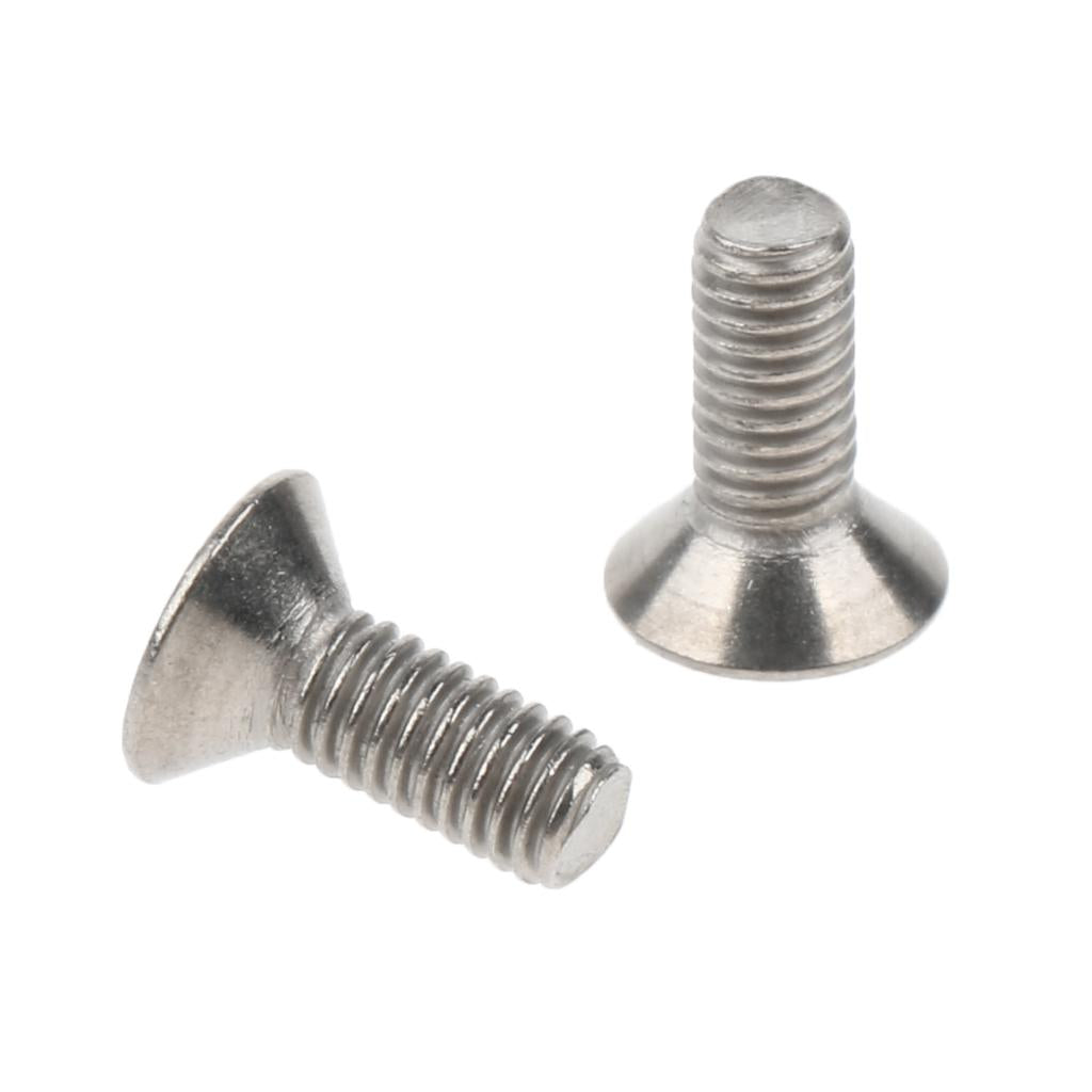 10 Pieces Titanium Alloy Button Head Socket Screws Hexagon Bolts M3 x 10mm