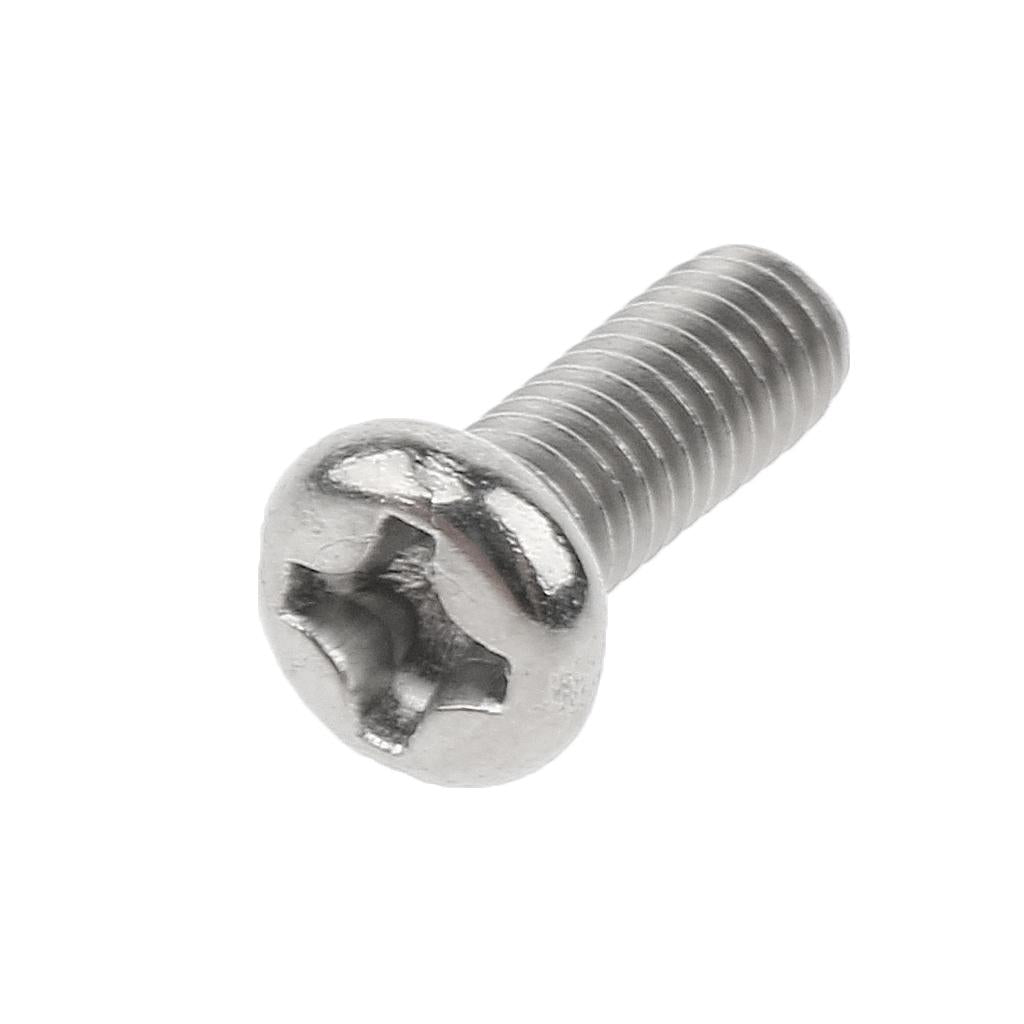 10 Pcs M3 Pan Head GR1 Titanium Machine Screws Phillips Drive M3 x 6mm