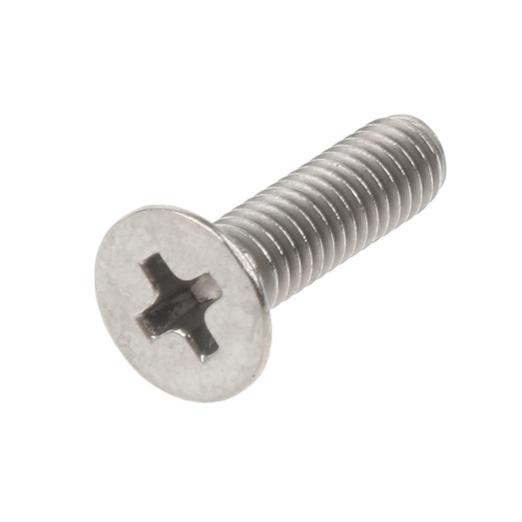 10 Pcs M4 Flat Head Grade 1 Titanium Machine Screws Phillips Drive M4 x 15mm