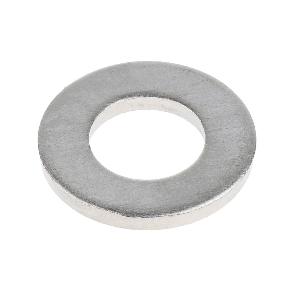 5 Pieces M10 Titanium Alloy Flat Washer Gasket, Plain Washer for Screws Bolt