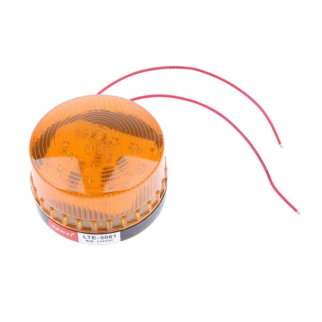 Warning Strobe Beacon Alarm Light Signal Tower Lamp Water Proof AC220V LED - Easy to Install