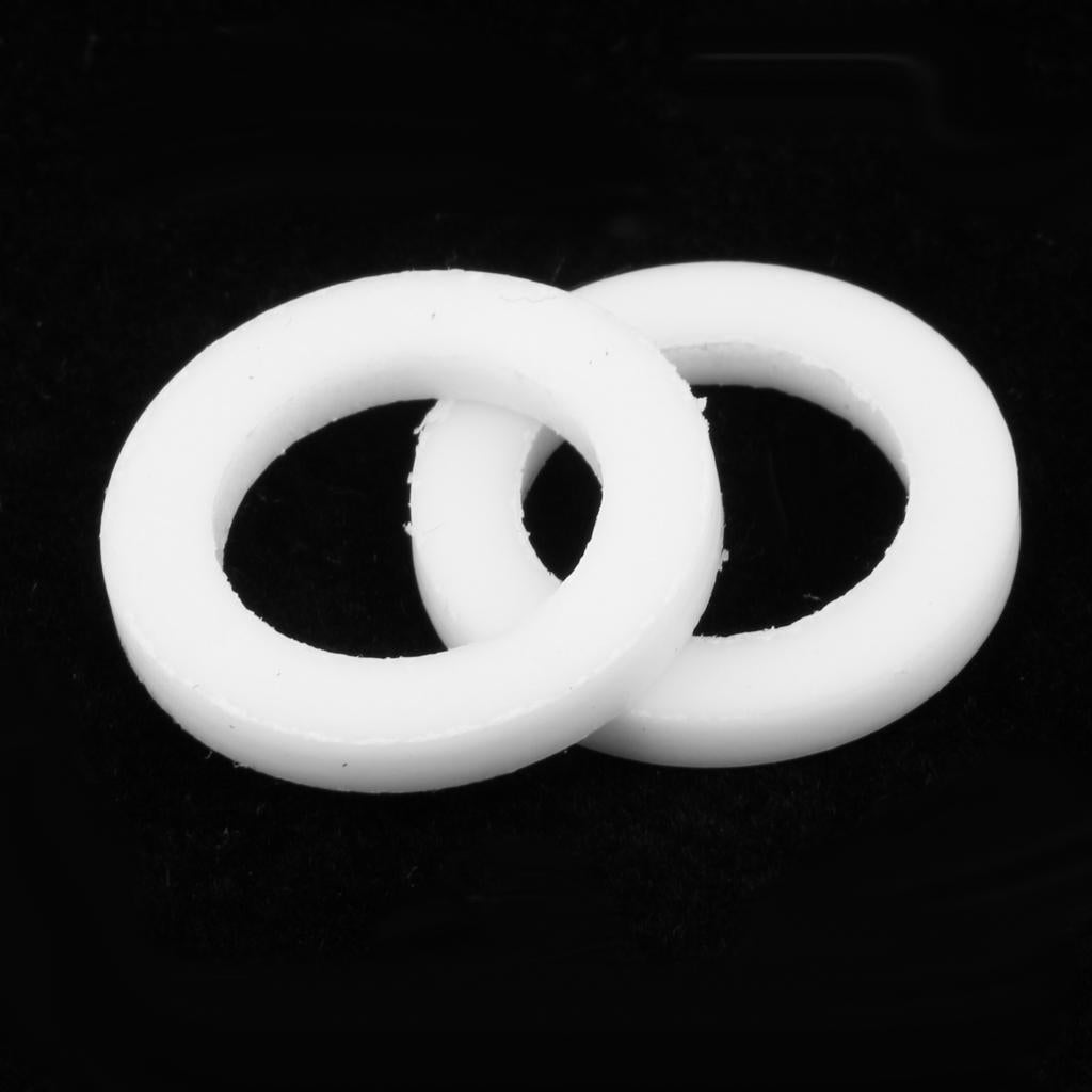 PTFE Washer Flange Gasket O-ring Seal 50pcs Three Quarter Inch