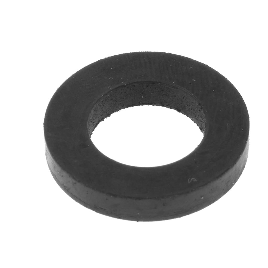 100pcs Black Flat O-ring Seals Silicone for Shower Nozzle Three Quarter Inch