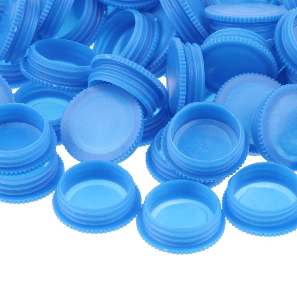 100x 1/2'' Round Plastic Blanking End Cap Geyser Hose Pipe Sealing Plug Bung