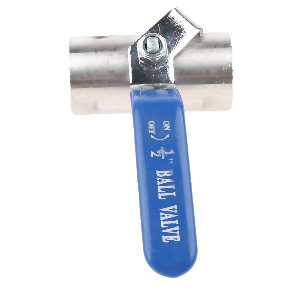 1/2'' Stainless Steel Ball Valve NPT DN15 for Water Oil Non-corrosive Liquid