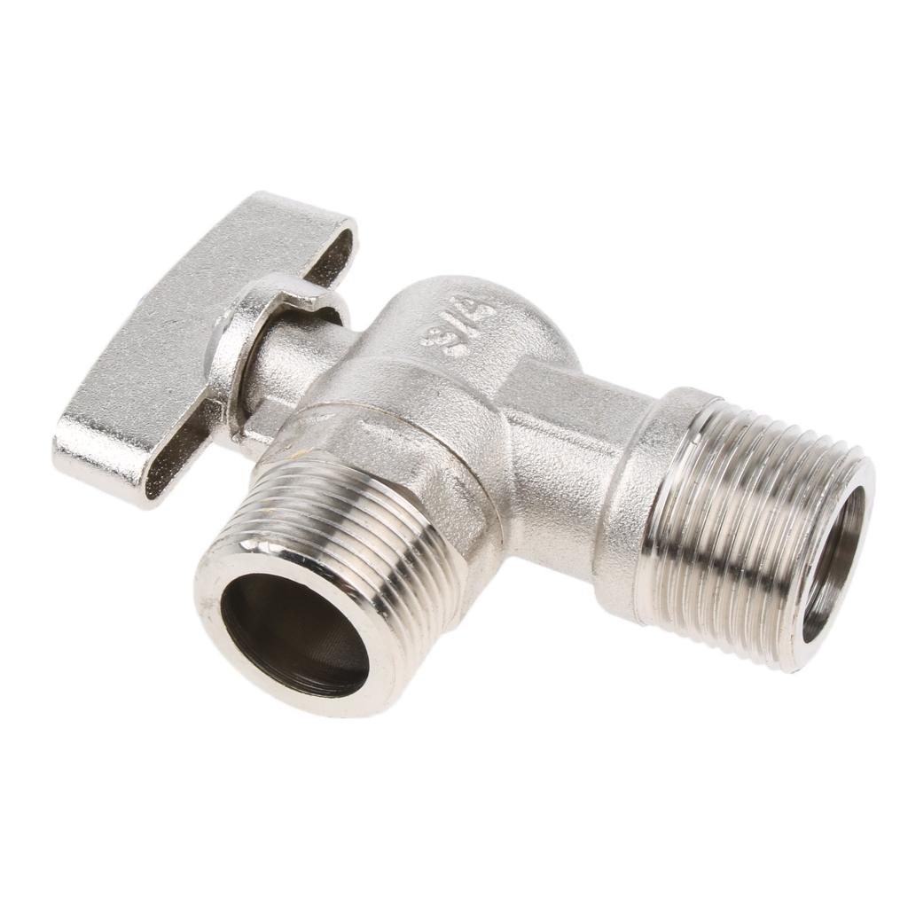 1x Water Heating Triangular Valve Lengthen Angle Valve Gas and Gas Ball