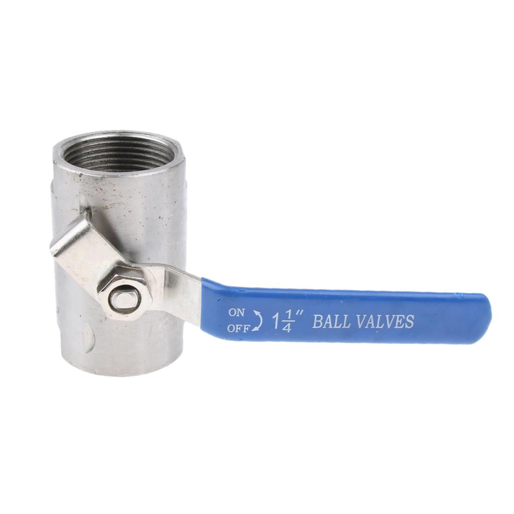 1 1/4'' Stainless Steel Ball Valve NPT DN32 for Water Oil Non-corrosive Gas