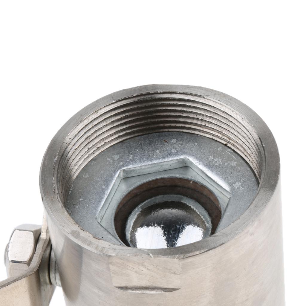 1 1/2'' Stainless Steel Ball Valve NPT DN40 for Water Oil Non-corrosive Gas