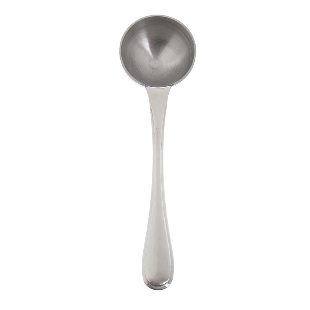 Stainless Steel Coffee Spoon Condiment Scoop Dessert Ladle 16cm