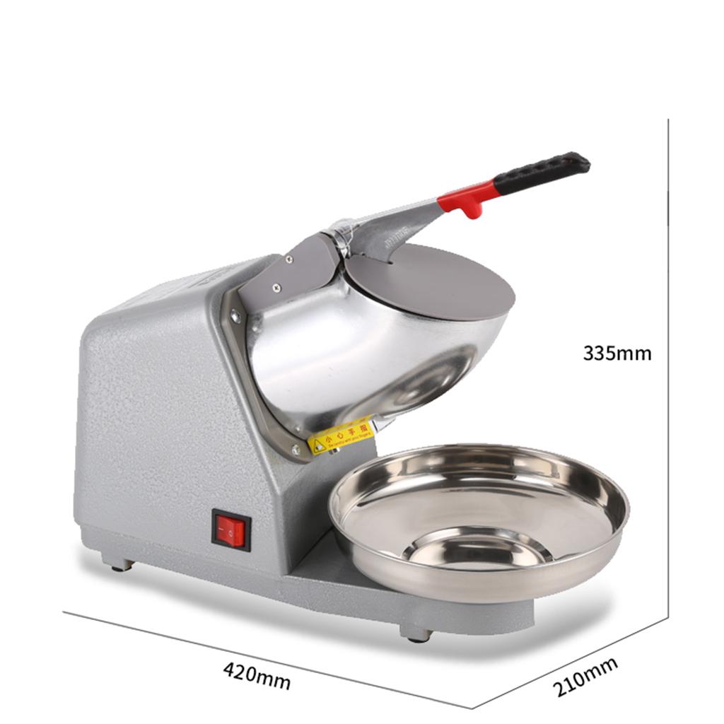 Electric Ice Crusher Shaver Machine Snow Cone Maker Red