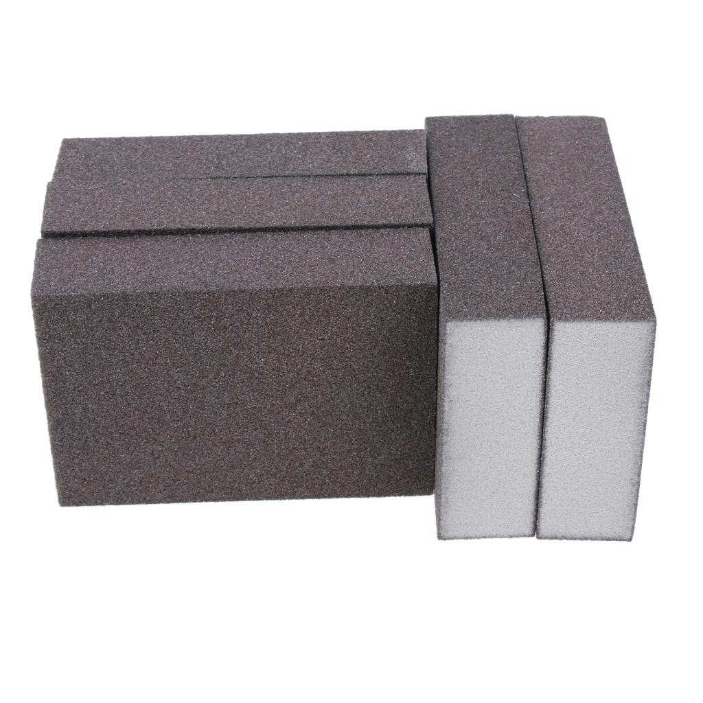 5 Pieces Sanding Sponge Sheet Abrasive Block Pad Tool 240-320 Medium Fine