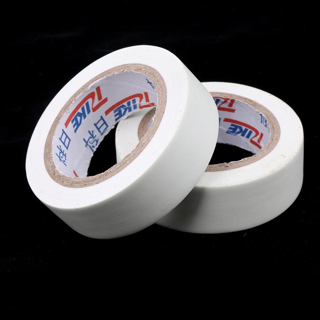 Electrical 18mm x 20m PVC Insulation/Insulating Tape Flame Retardant 6 Color White