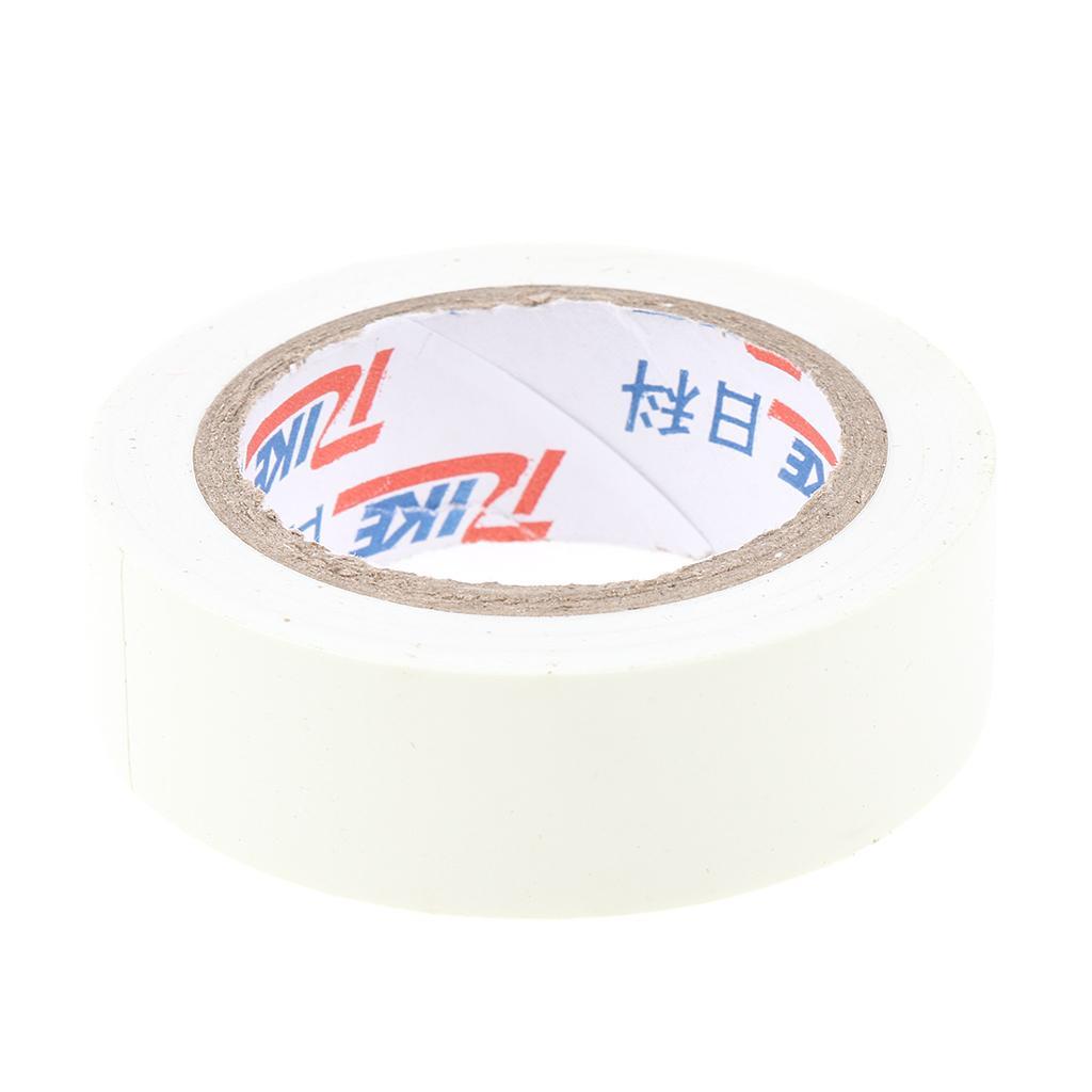 Electrical 18mm x 20m PVC Insulation/Insulating Tape Flame Retardant 6 Color White