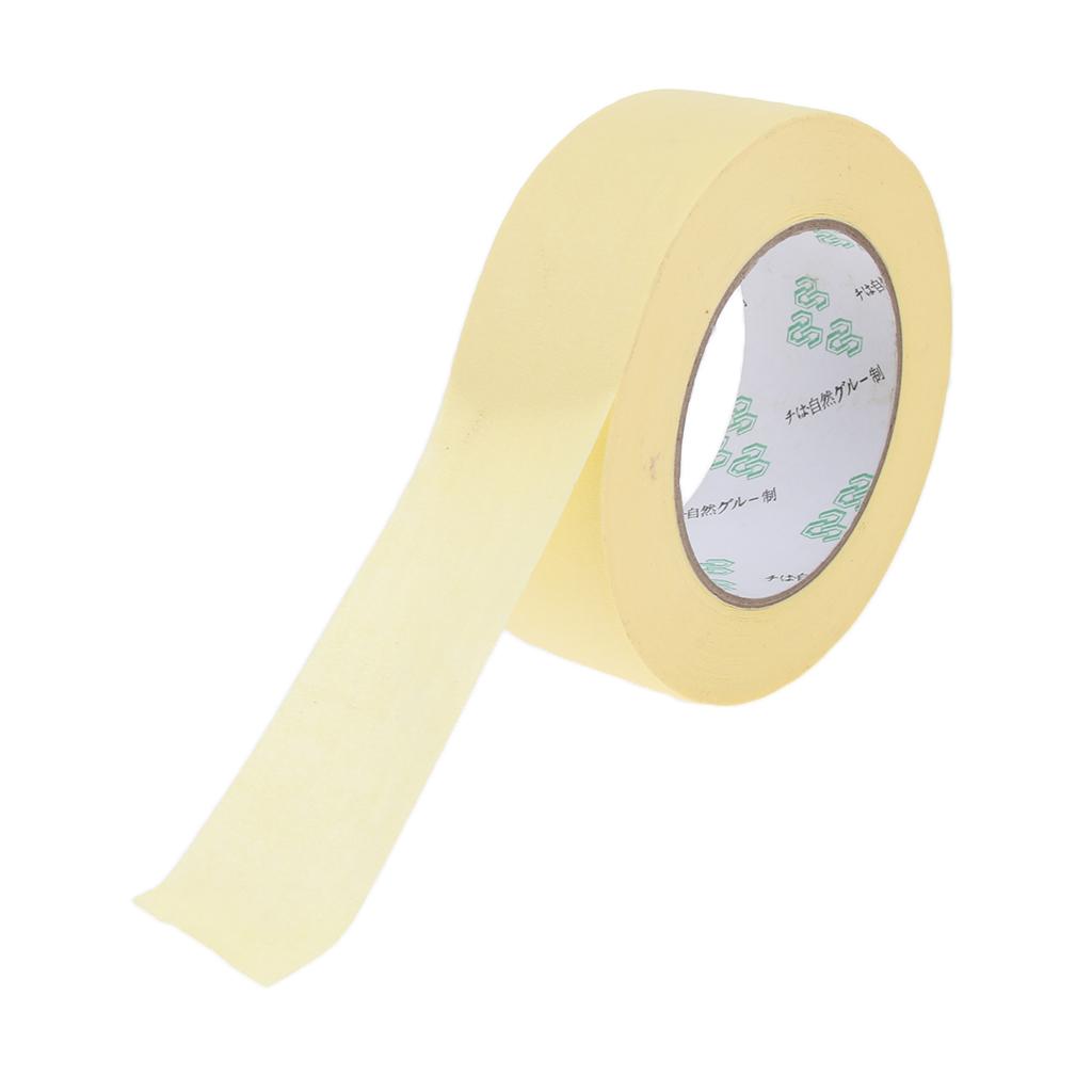 High Temperature Resistance Painters Masking Paper Tape Crepe Papel  Width 40mm