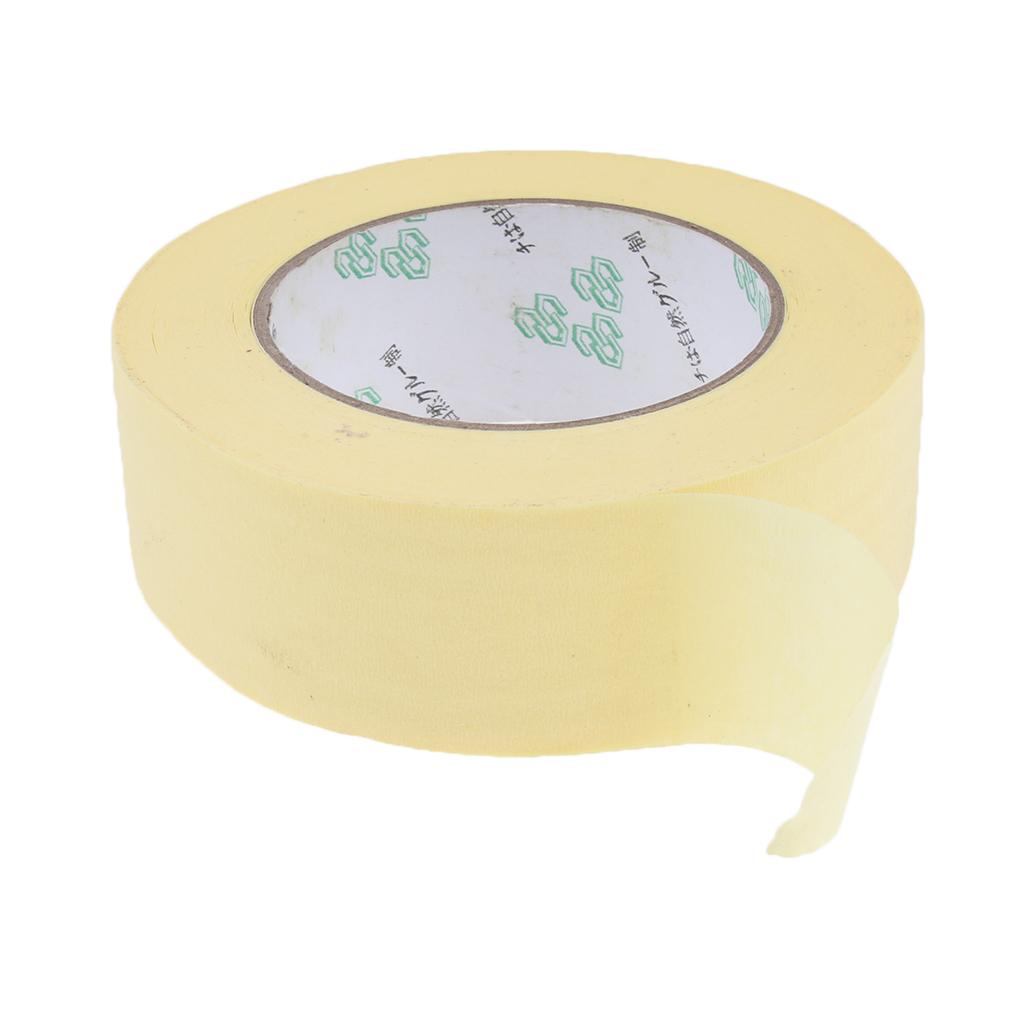 High Temperature Resistance Painters Masking Paper Tape Crepe Papel  Width 40mm