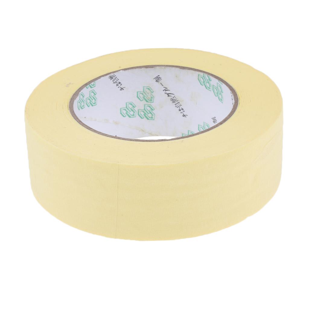 High Temperature Resistance Painters Masking Paper Tape Crepe Papel  Width 40mm