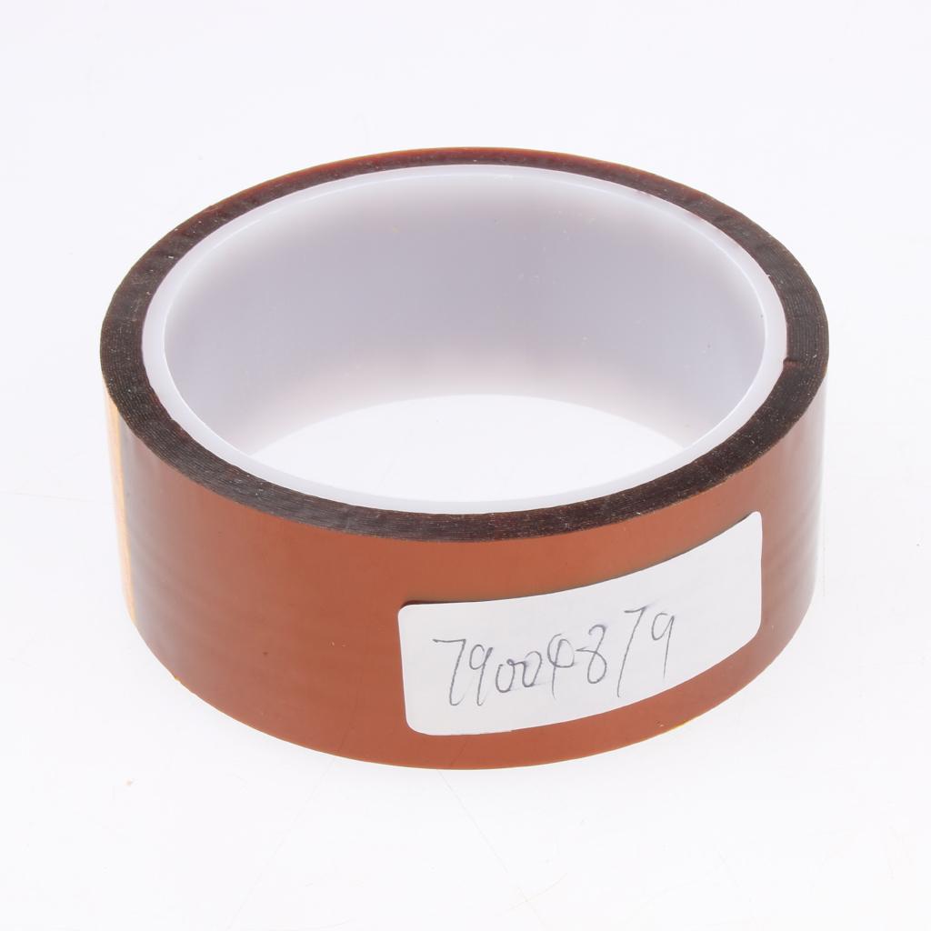 Brown High Temperature Heat Resistant Kapton Tape For Electric  Width 35mm