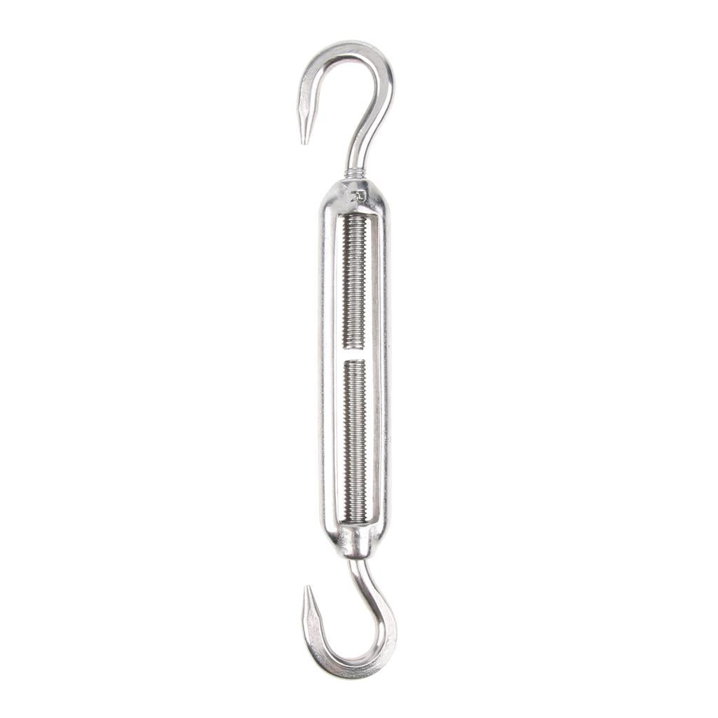 Stainless Steel 304 Hook & Hook Turnbuckle Wire Rope Tension Pack Of 1 M5