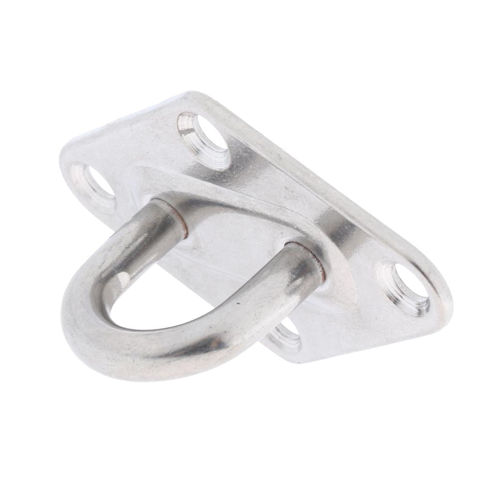 Stainless Steel Marine Boat Hardware Heavy Duty Diamond Pad Eye Plate 5/6mm 6mm