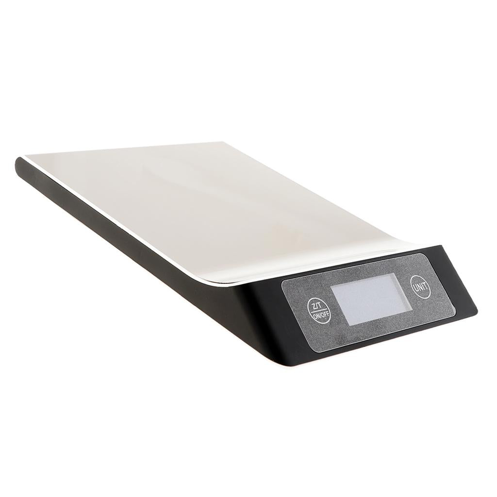 Baking Scale Flat Stainless Steel Kitchen Scale Pocket Scale Digital 5kgx1g