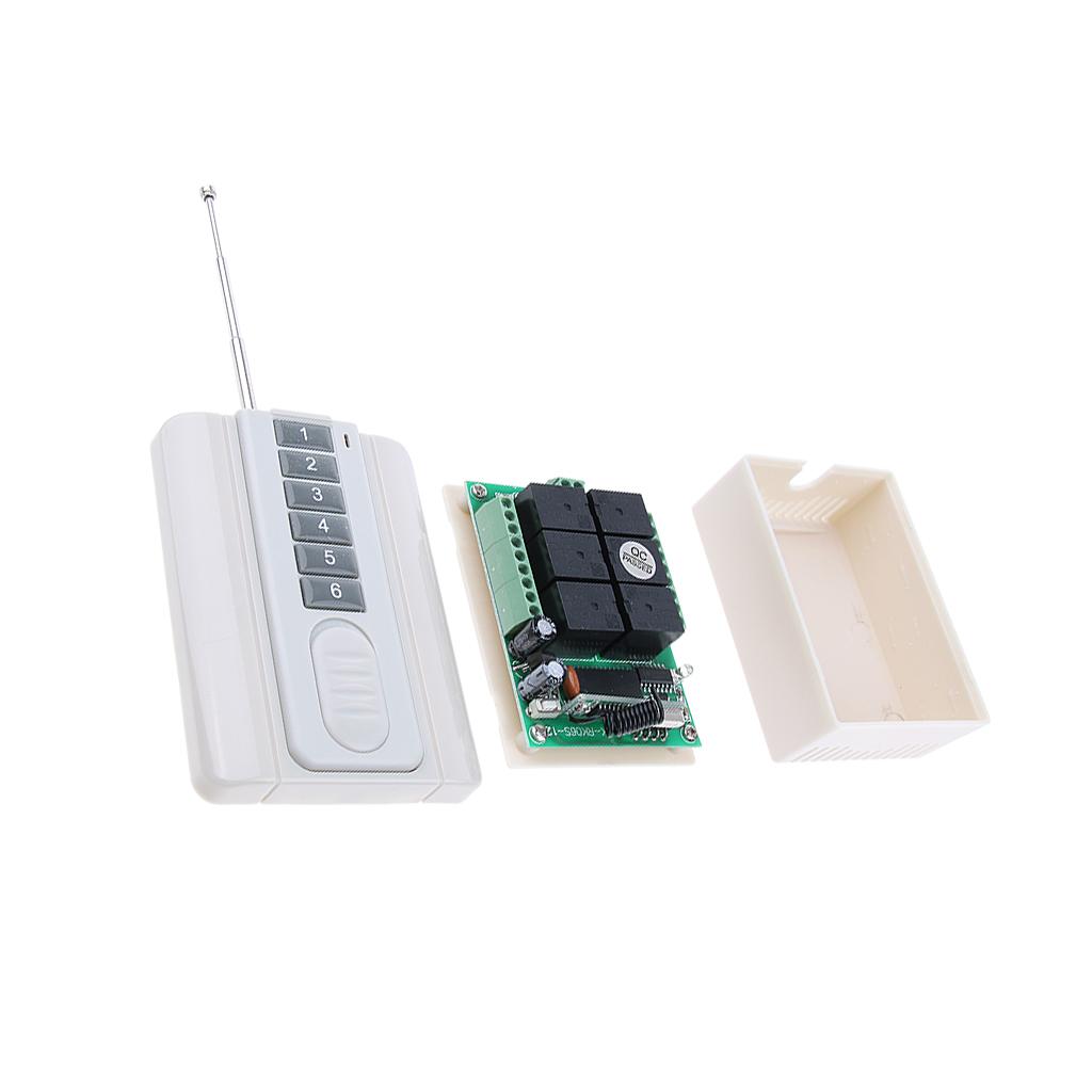  Wireless Remote Control Relay Switch Transmitter + Receiver 315Mhz