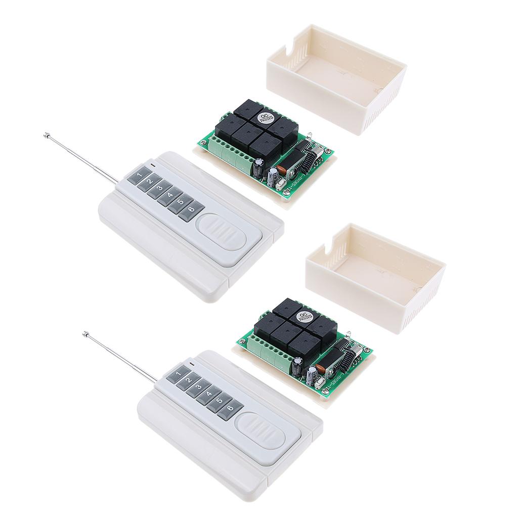  Wireless Remote Control Relay Switch Transmitter + Receiver 315Mhz