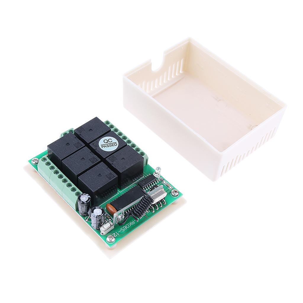  Wireless Remote Control Relay Switch Transmitter + Receiver 315Mhz