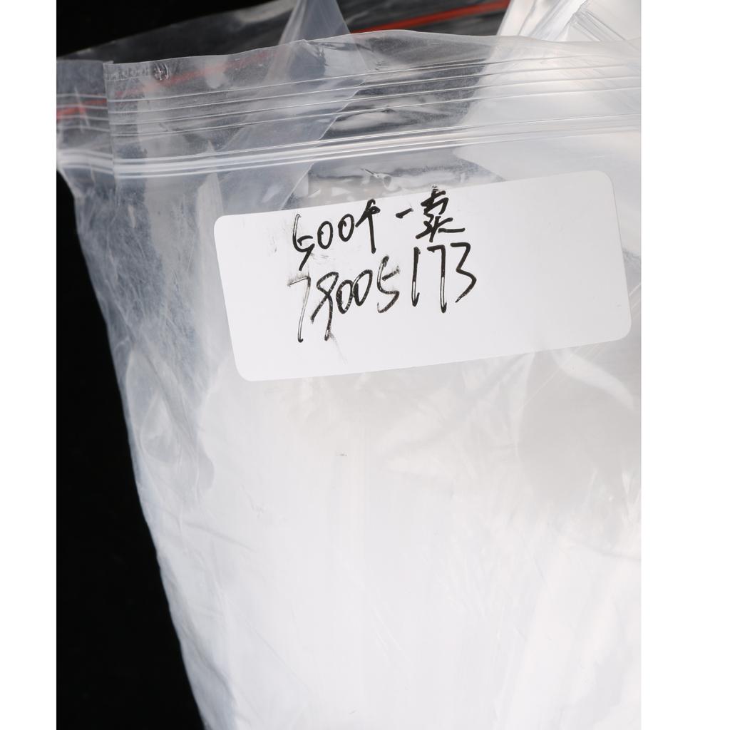 500 Pieces Clear Grip Seal Ziplock Bag Self Seal Resealable Bags 4*6cm, Food Grade PE