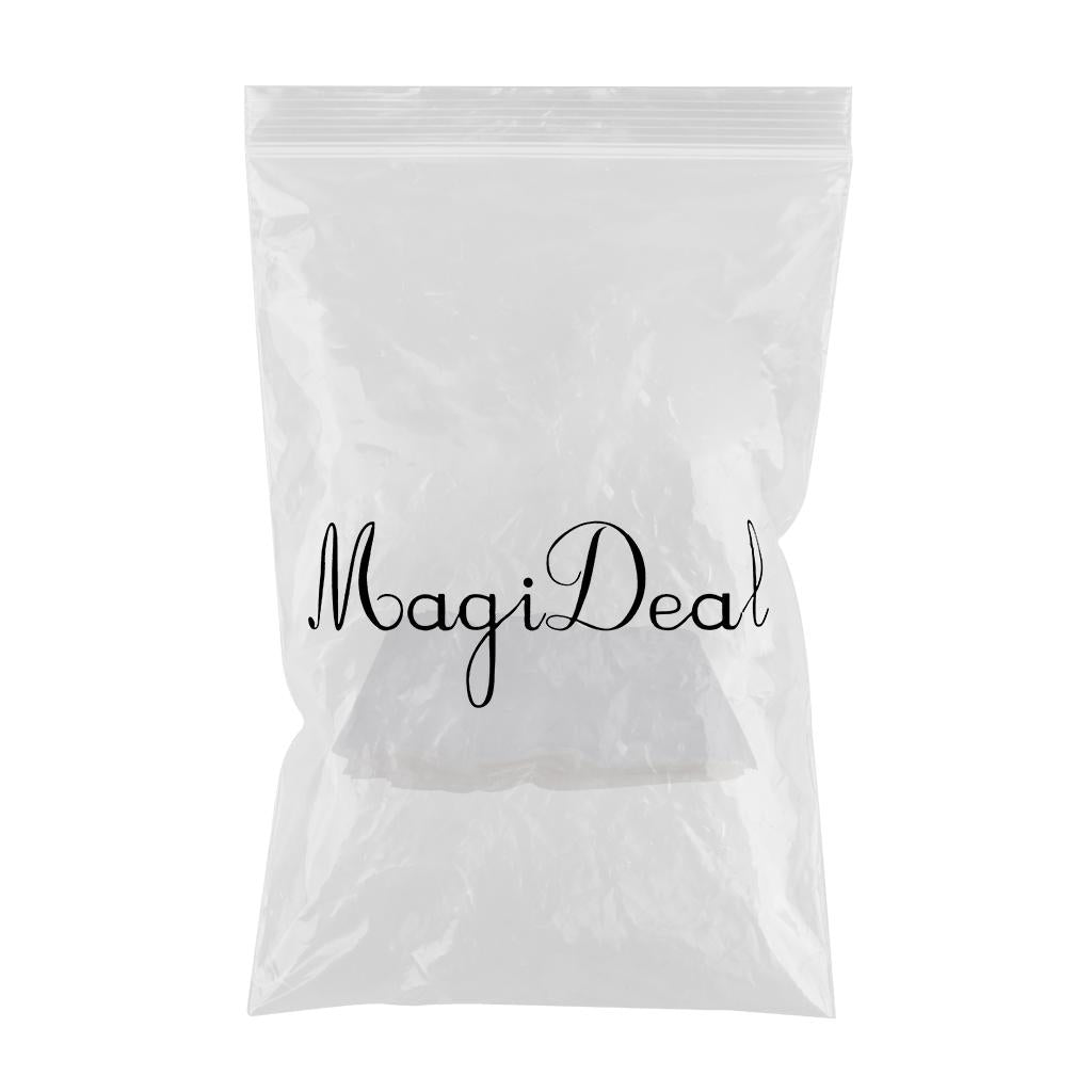 100 Pieces Clear Grip Seal Ziplock Bags Self Seal Resealable Bag 16×24cm