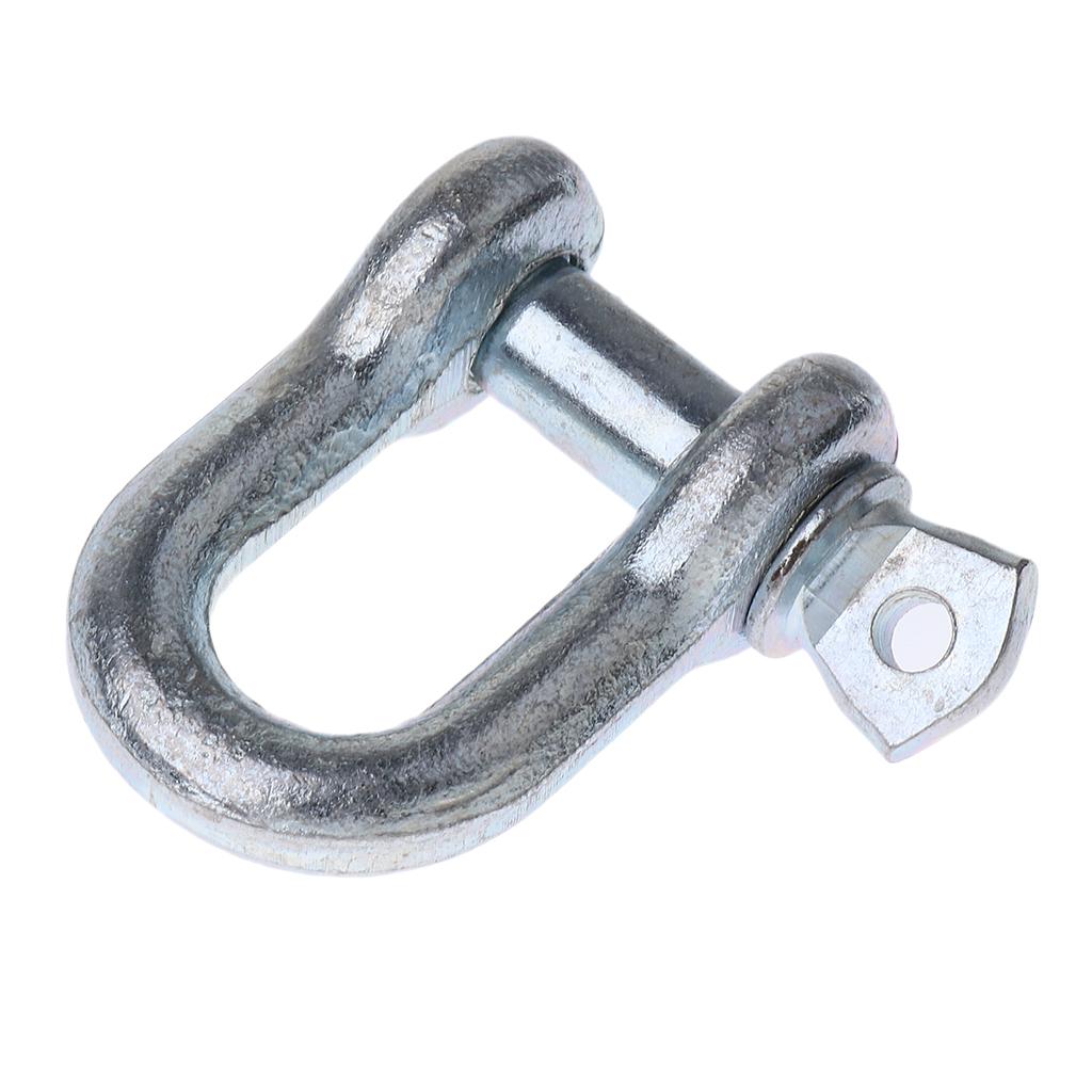 U Shackle D Buckle Screw Pin Alloy Steel Rigging Galvanised Hardware 10mm