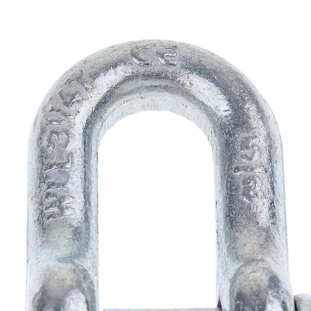 U Shackle D Buckle Screw Pin Alloy Steel Rigging Galvanised Hardware 16mm