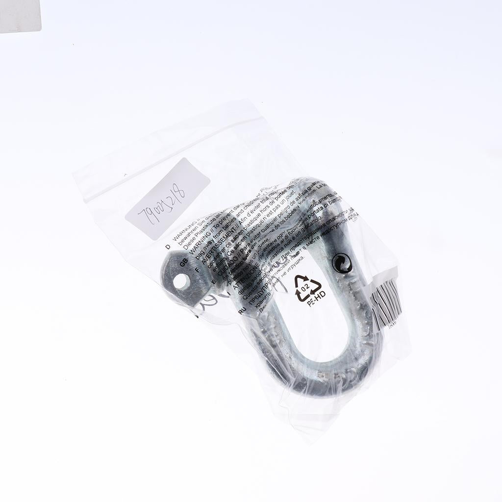 U Shackle D Buckle Screw Pin Alloy Steel Rigging Galvanised Hardware 19mm