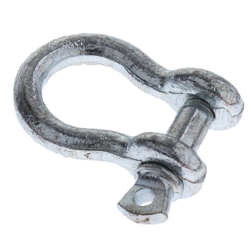 1/4inch Marine Anchor Shackles Screw Pin for Paracord Bracelet 0.5Ton