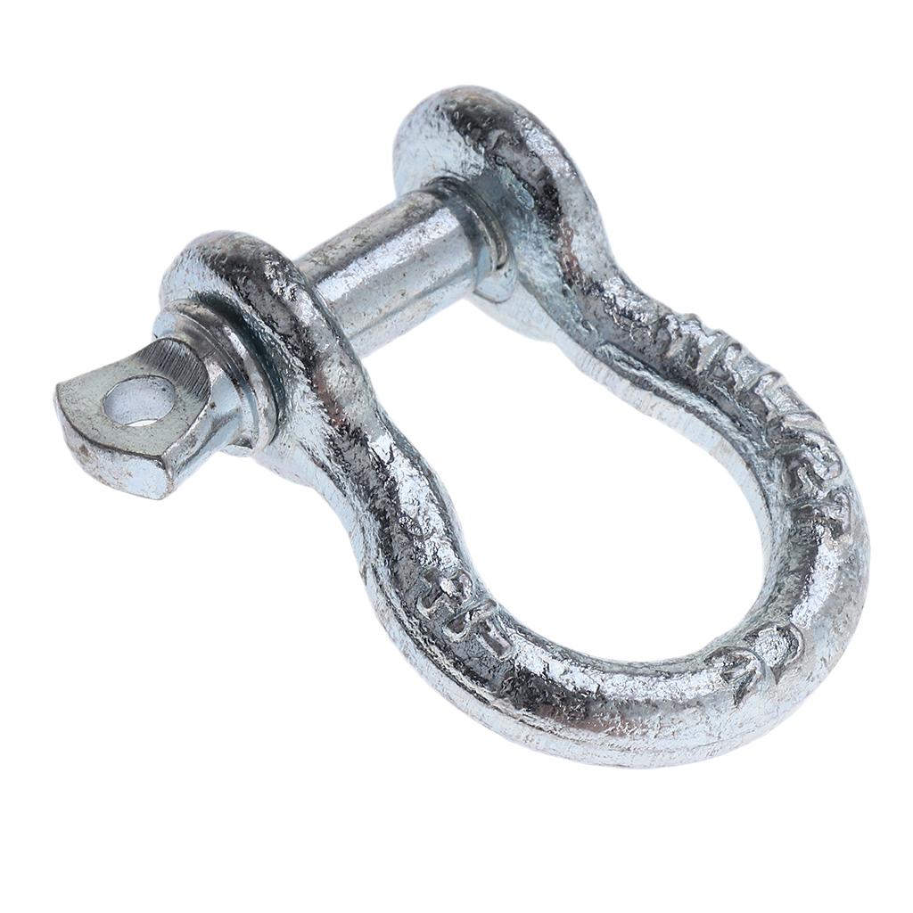 1/4inch Marine Anchor Shackles Screw Pin for Paracord Bracelet 0.5Ton