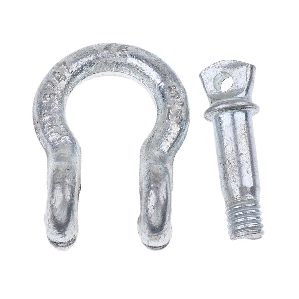 5/16inch Marine Anchor Shackles Screw Pin for Paracord Bracelet 0.75Ton