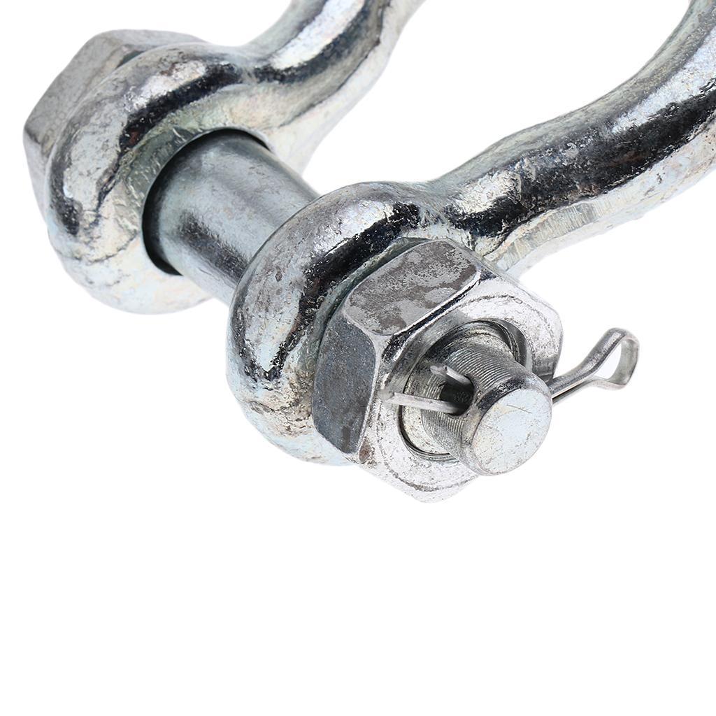 2T Marine Boat Chain Rigging Bow Shackle Captive Pin Alloy Steel 13mm 1/2''