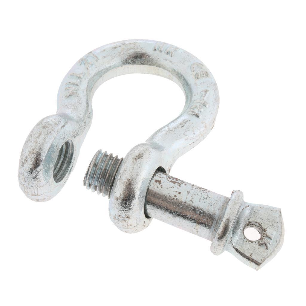 2T Marine Boat Chain Rigging Bow Shackle Captive Pin Alloy Steel 13mm 1/2''