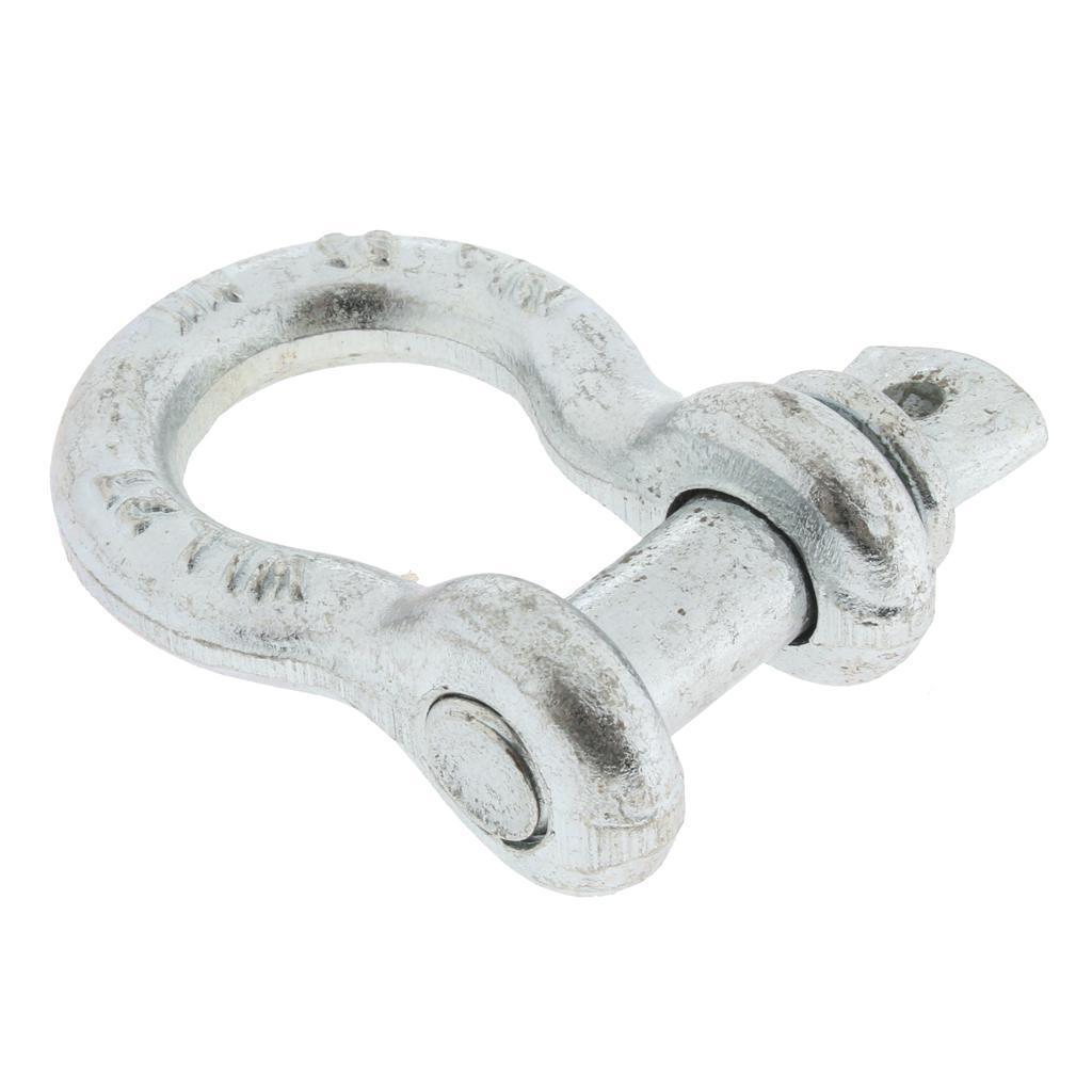 2T Marine Boat Chain Rigging Bow Shackle Captive Pin Alloy Steel 13mm 1/2''